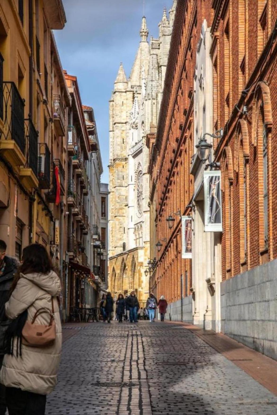 דירות לאון Apartamento A 15 Segundos De La Plaza Mayor Y 1 Minuto De La Catedral מראה חיצוני תמונה